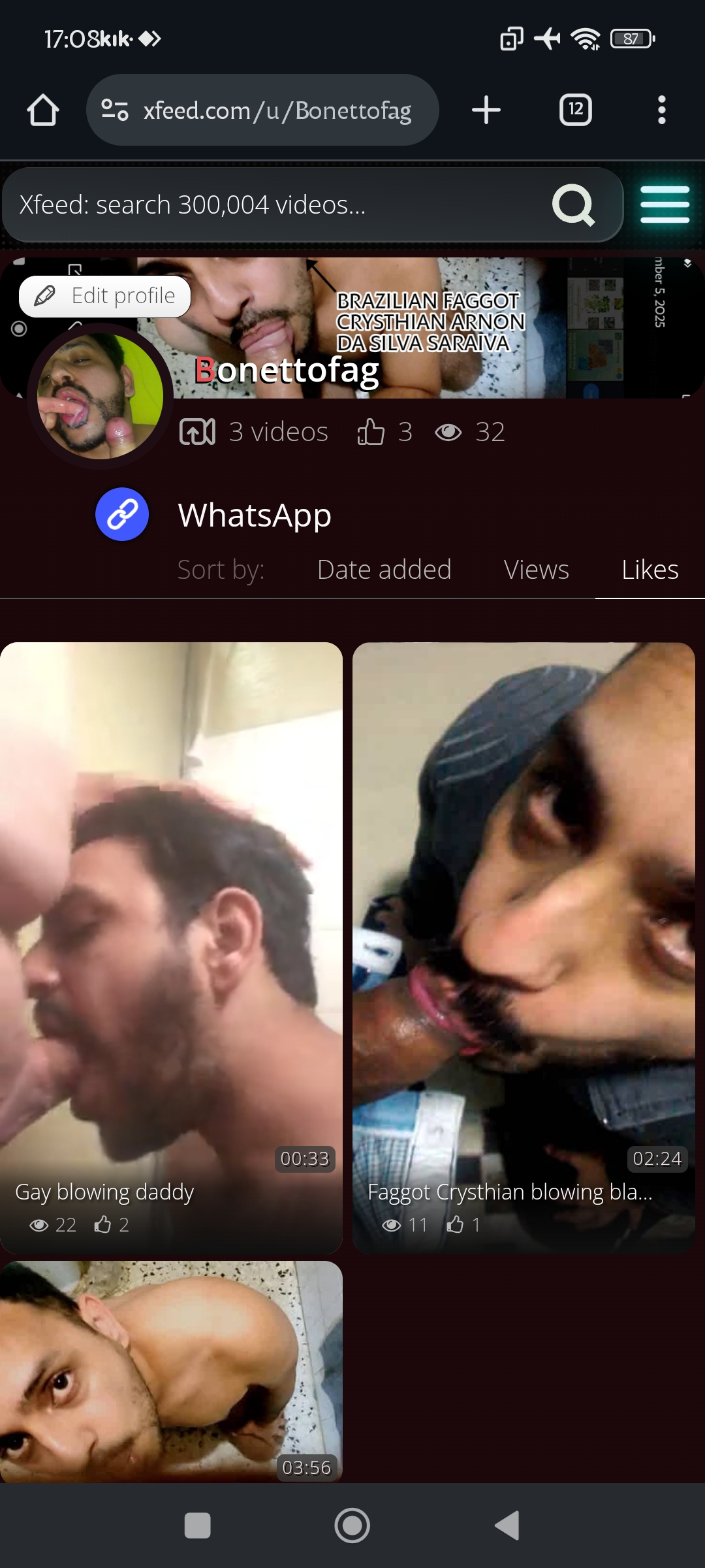 f*ggot to be exposed