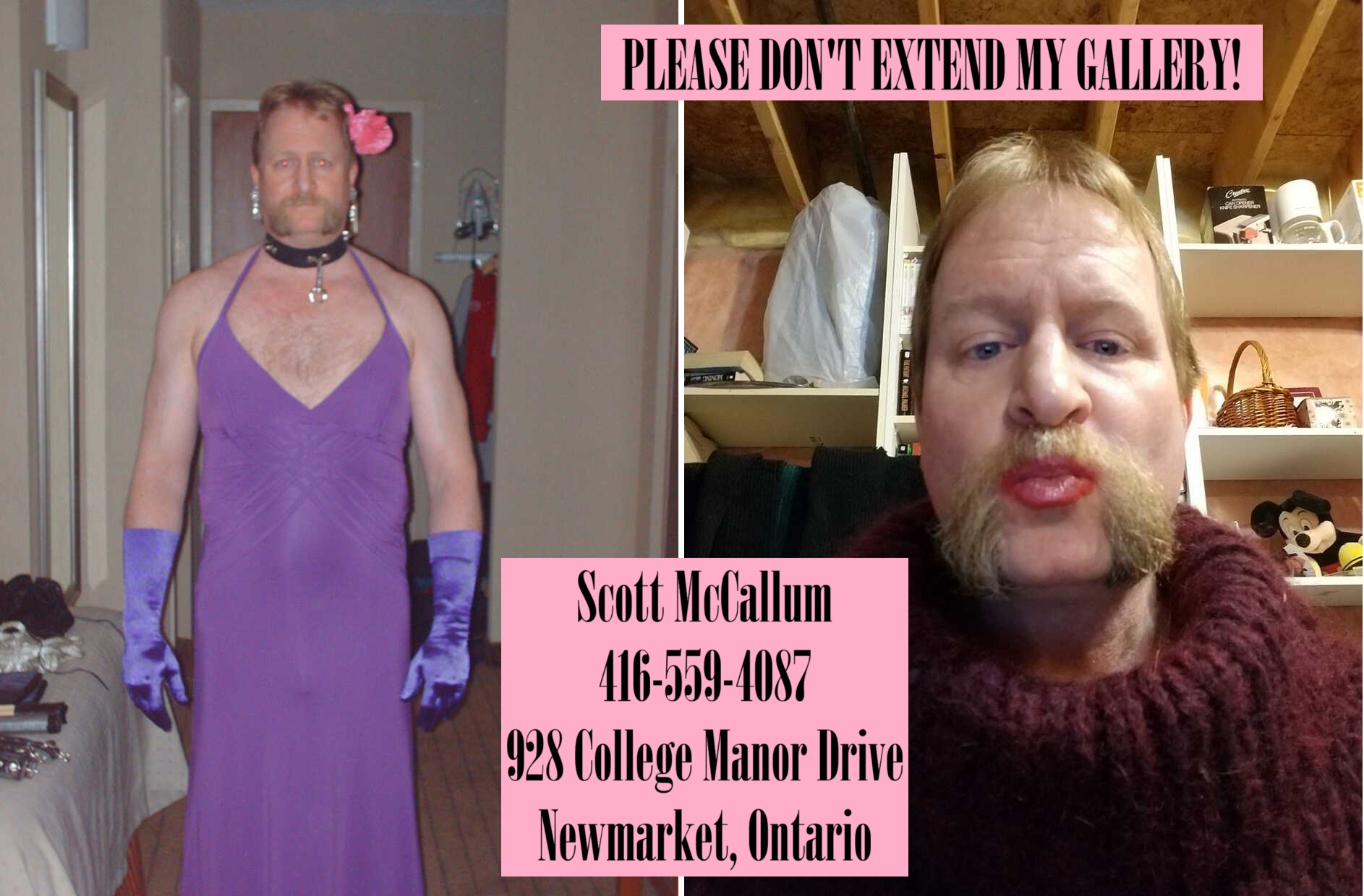 Stupid Looking Sissy Slave