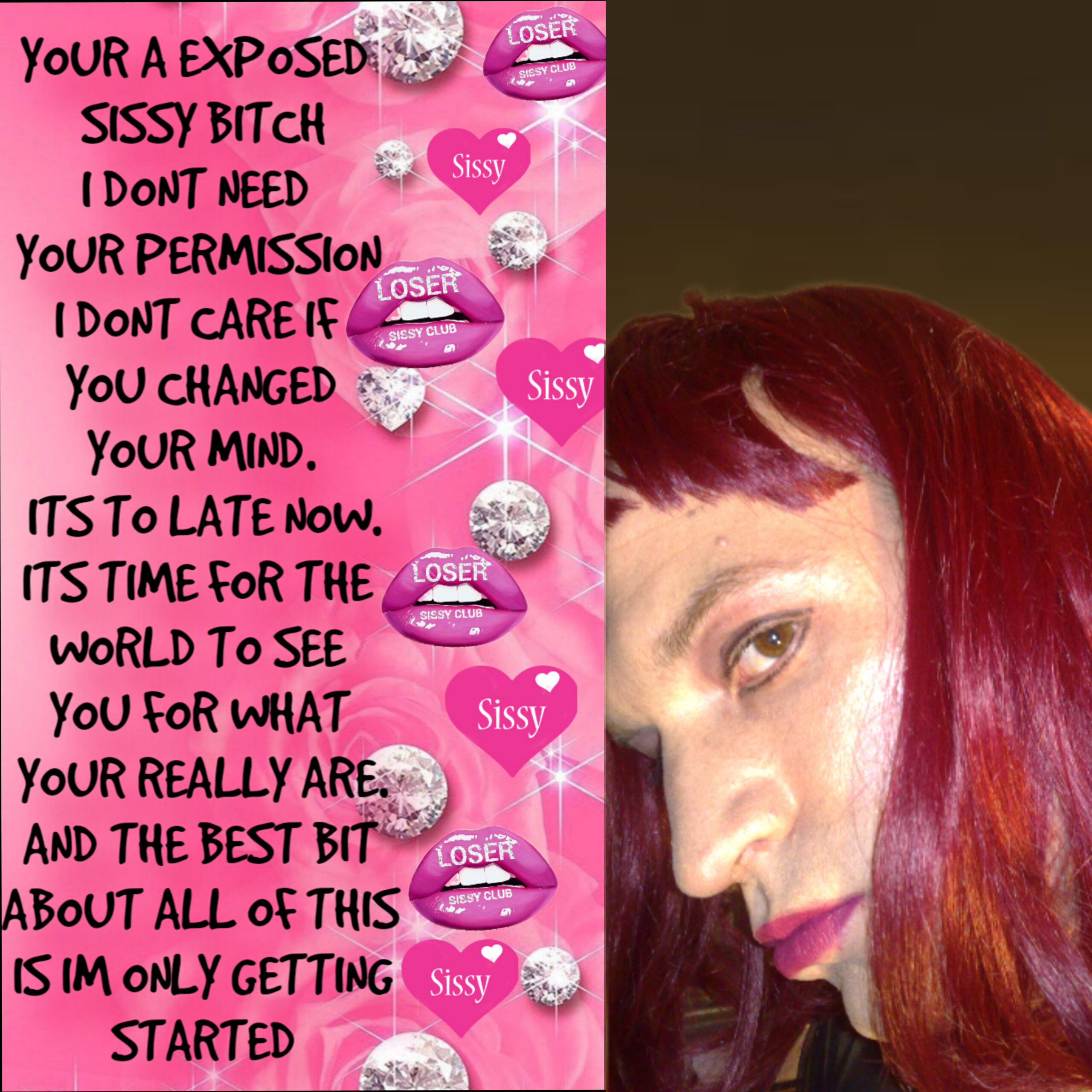 Sissy SarahZoccola from Italy exposed outed ruined – FuckDollSissy