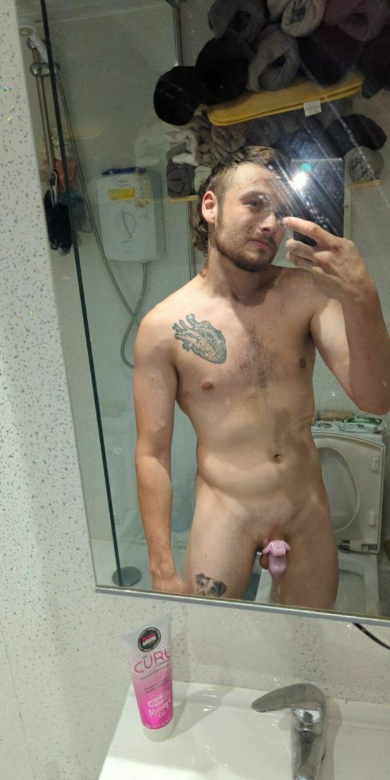 My shrinking cock in smaller chastity