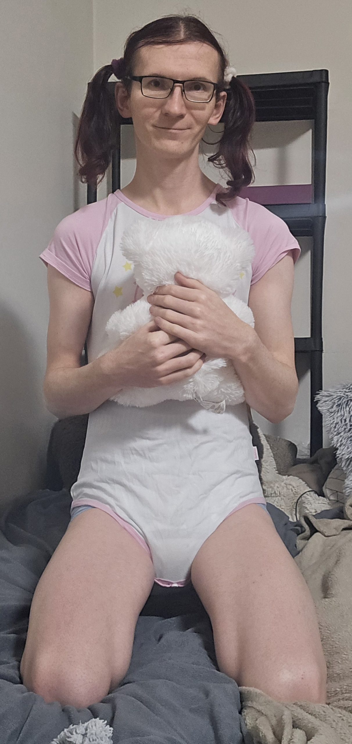 Diapered sissy Emily