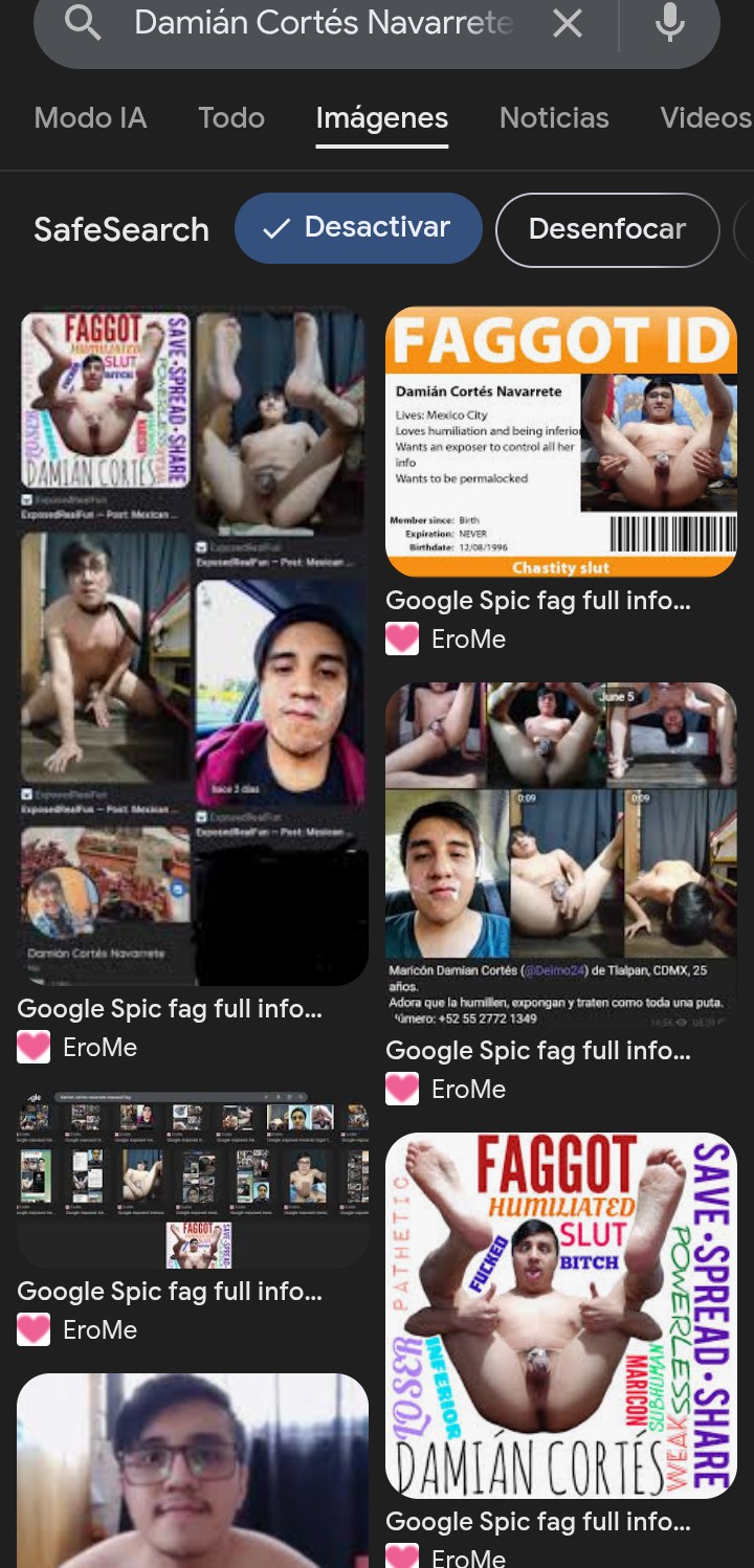 Ruin me mexican f*g Damian Cortes exposed