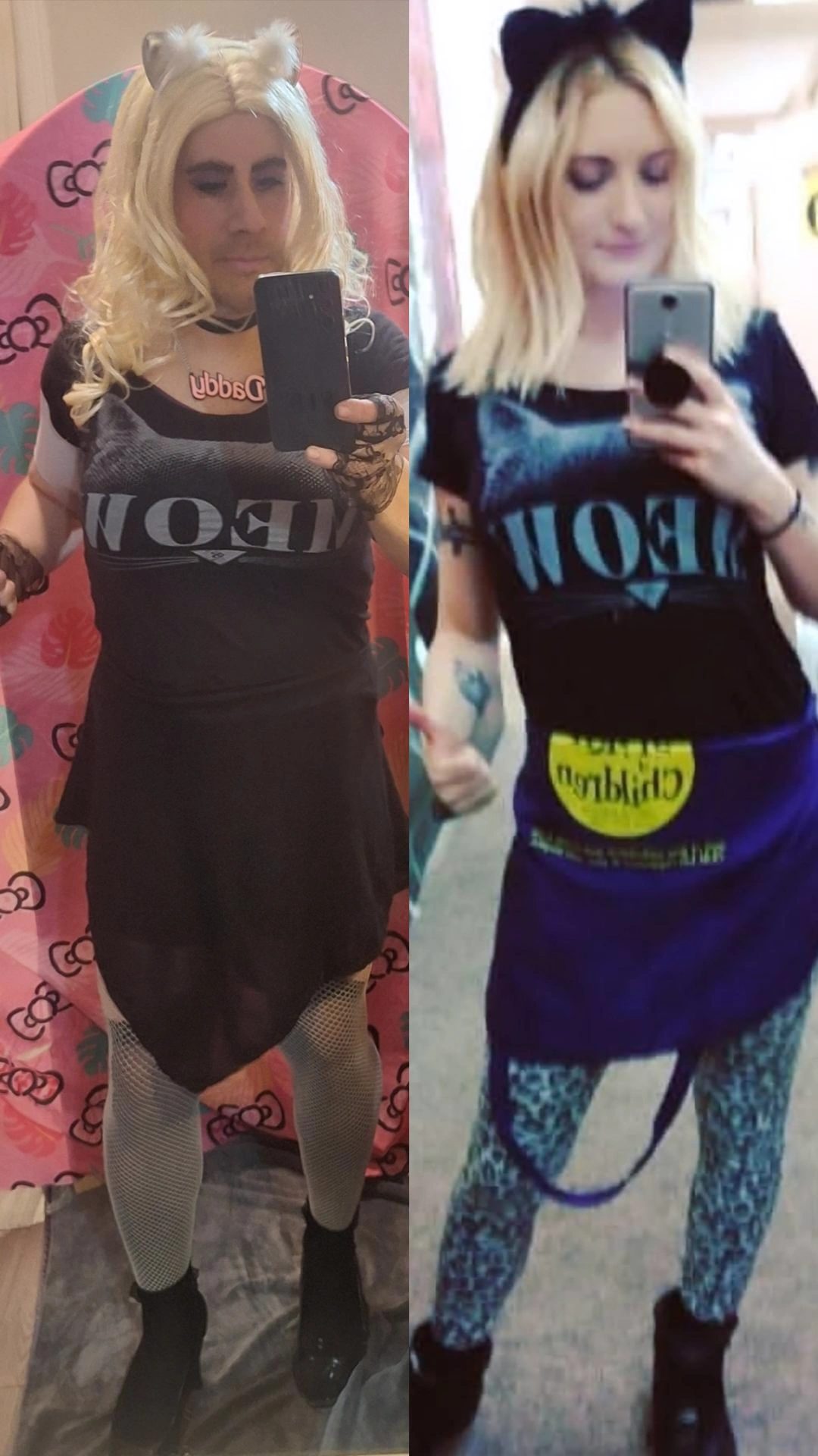 I wear my exgf’s panties 4 Daddy!