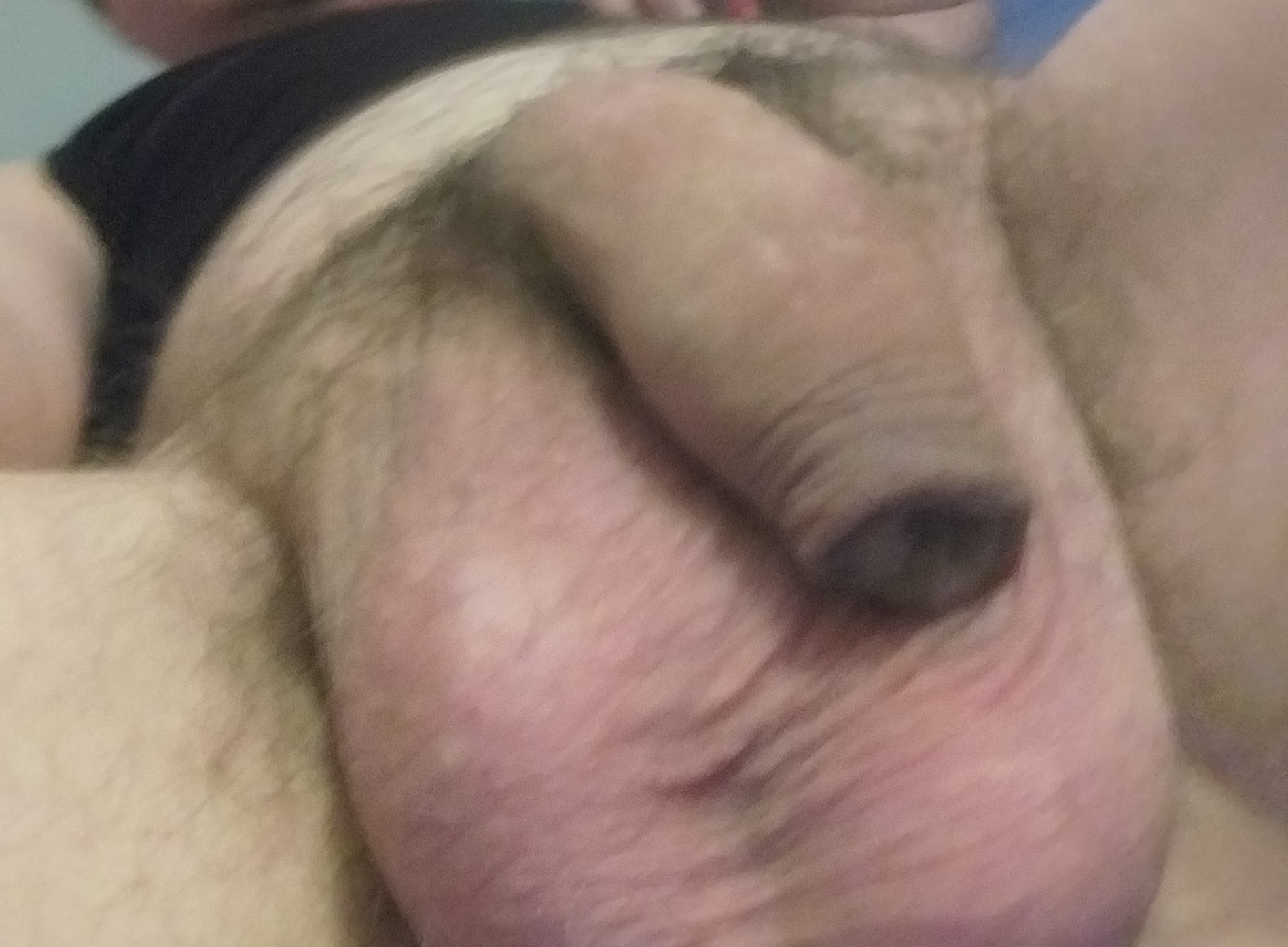 Submissive in the process of mini penis