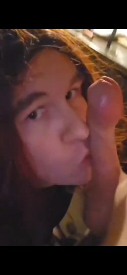 Sissy Jesse sucking dick :)