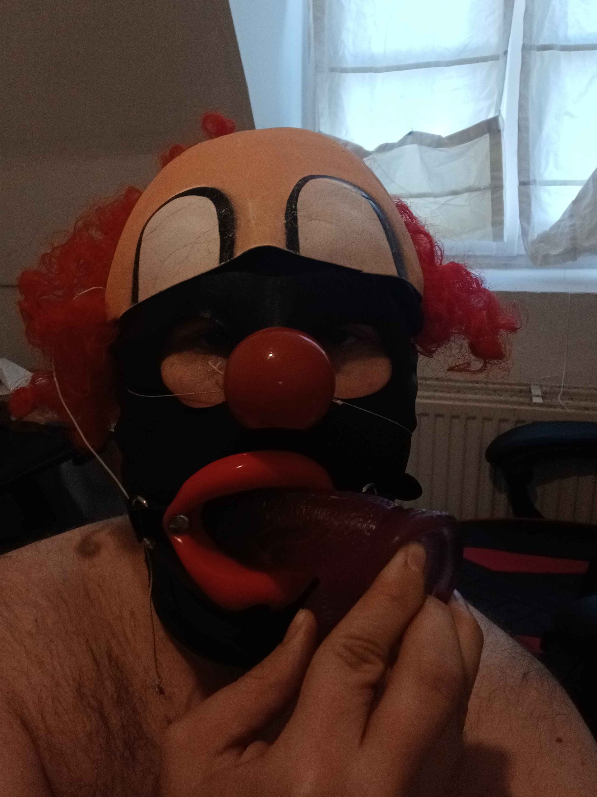 Cocksucking clown