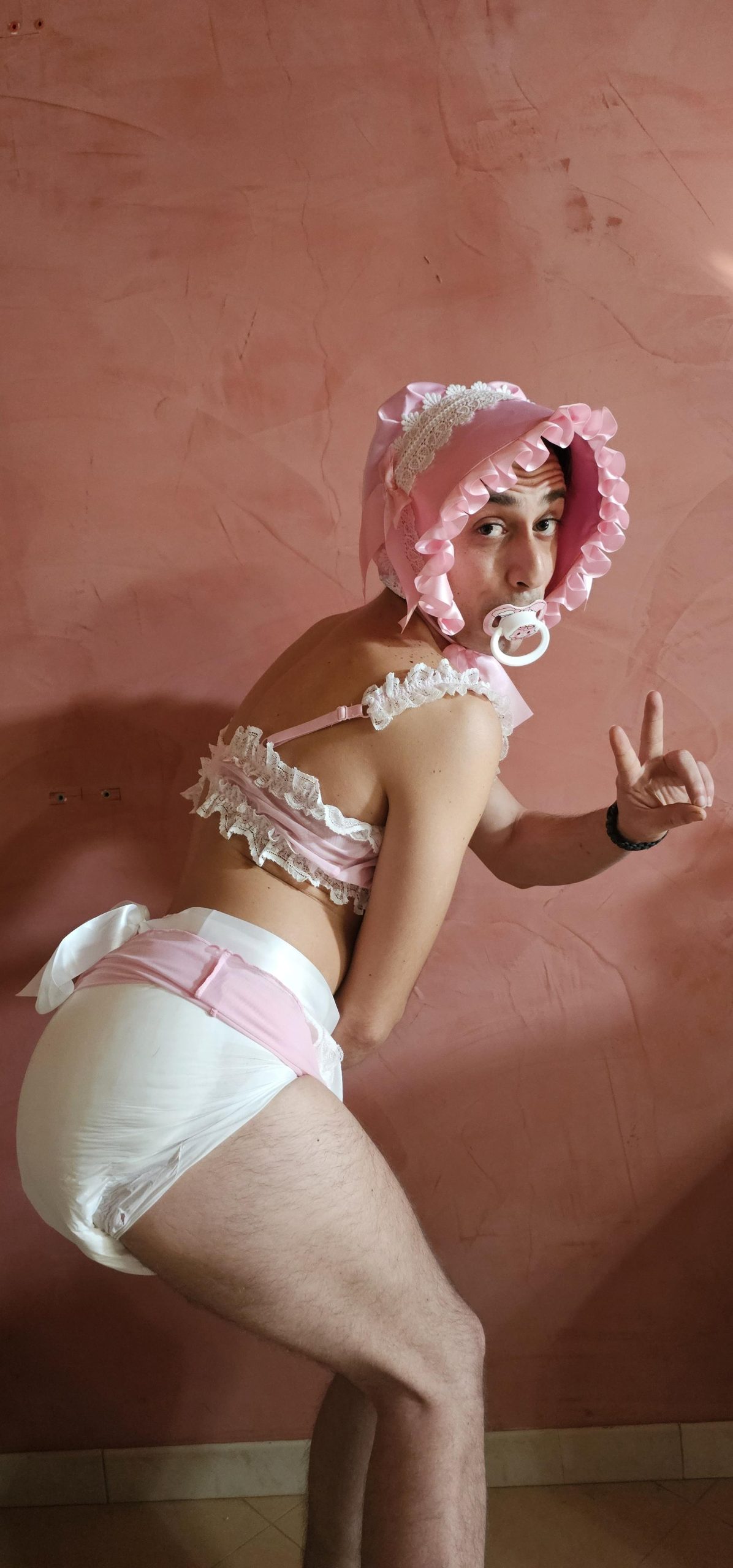 Diapered Sissy Exposed for Life