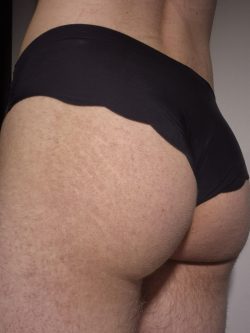 Playing in my mom’s panties