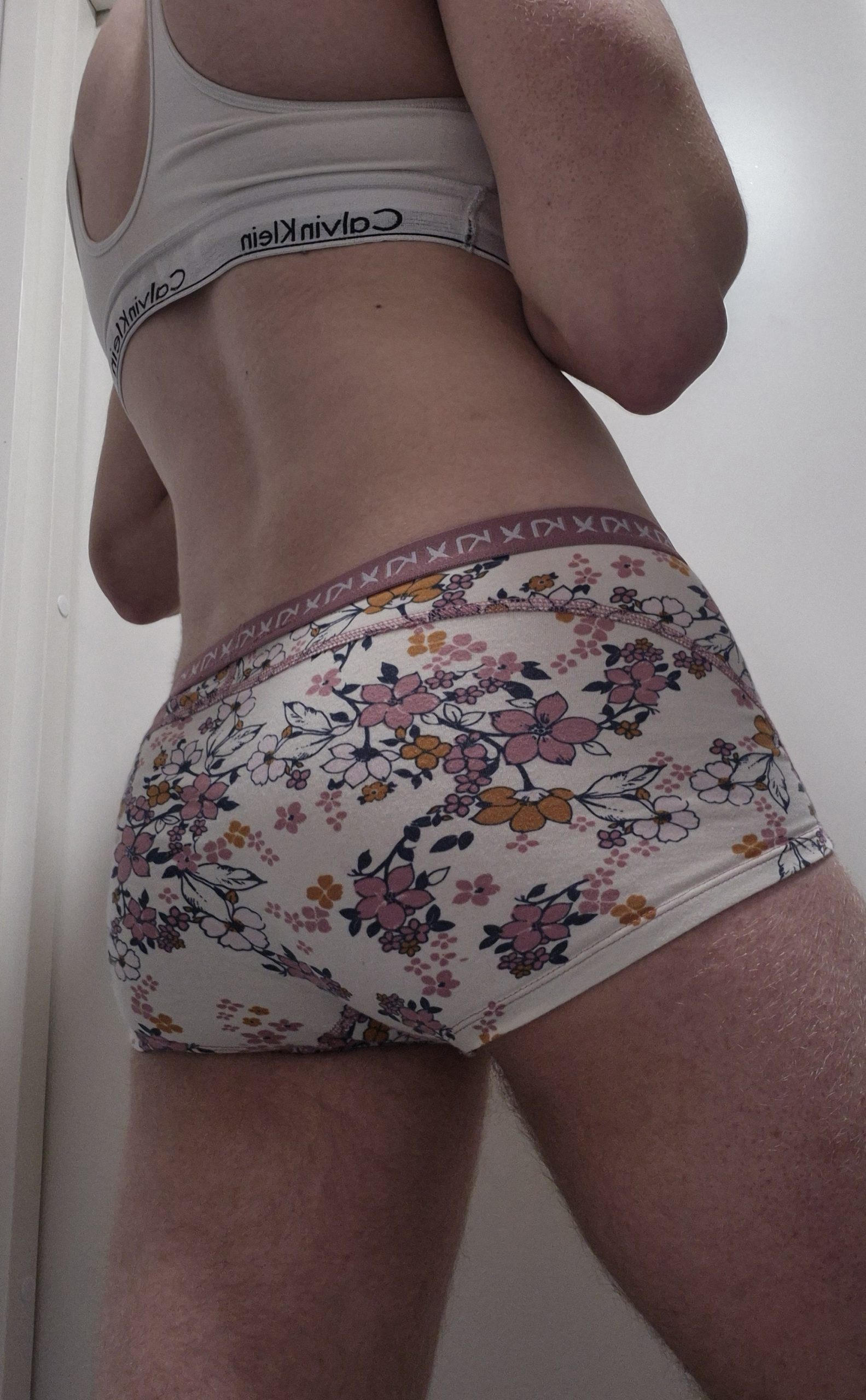 Playing in my mom’s panties