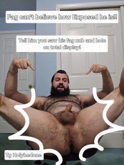 ~ Horny loser totally exposed!