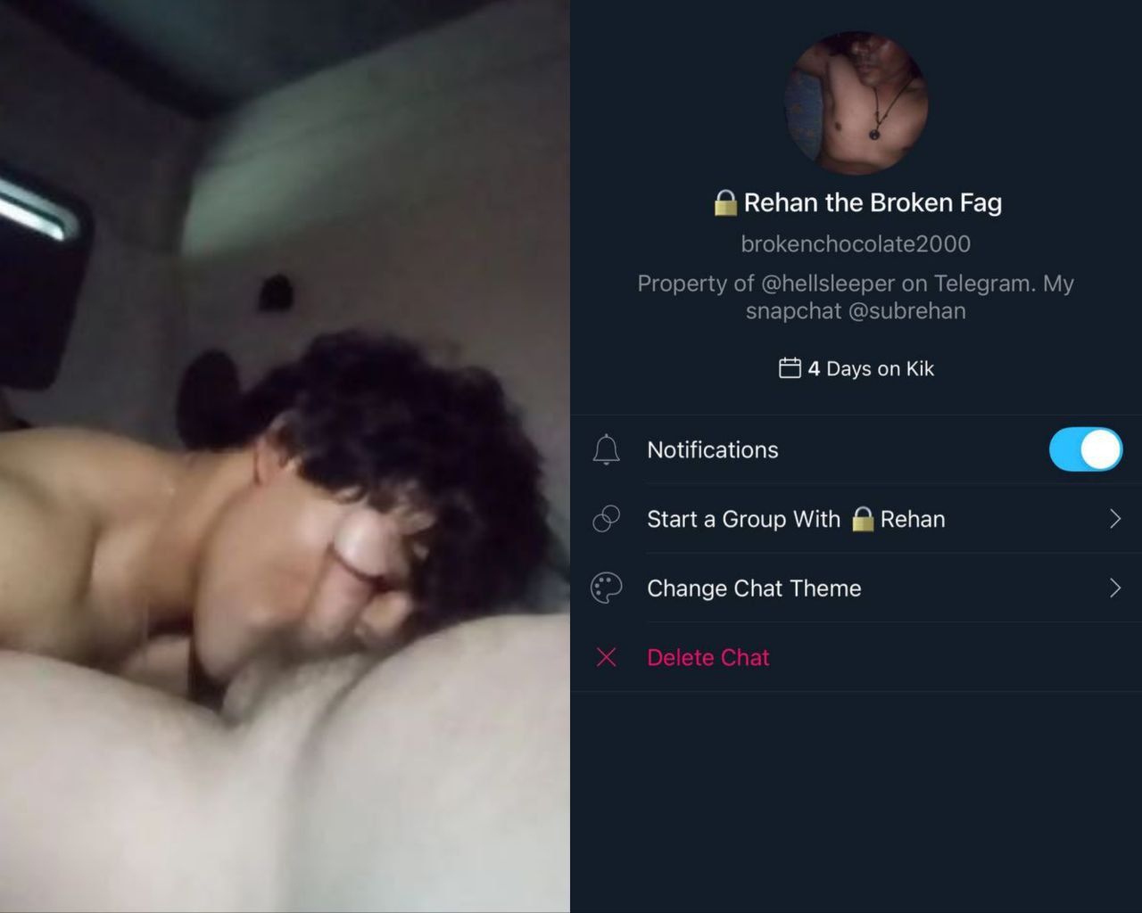 No rest for this fucking sl*t!