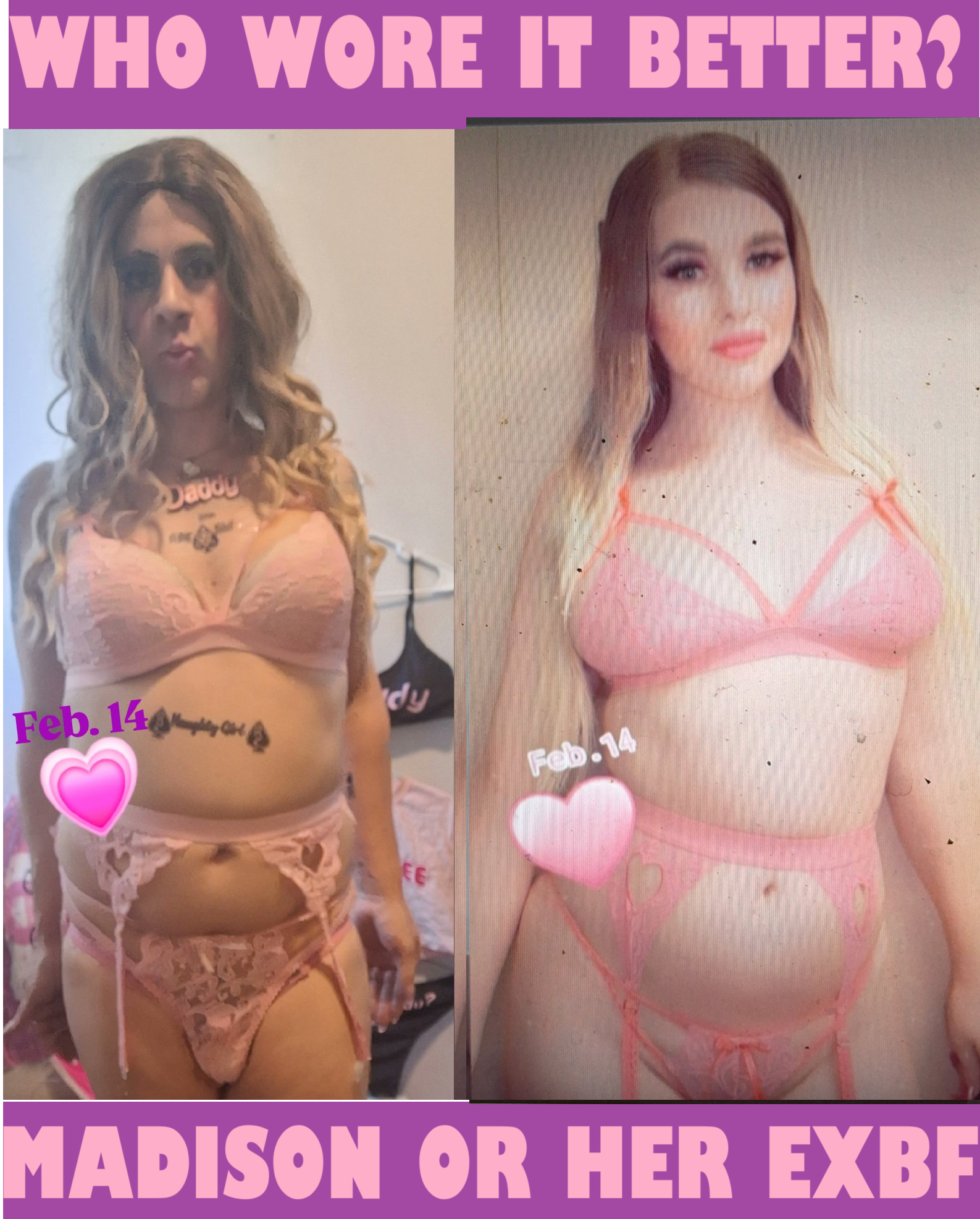 i deserve 2 be exposed+outed!