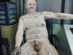 ~ Jerkdaniels666 body writing