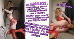 STUPID sissy LOVES being EXPOSED!