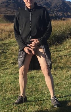 Kilted Flasher