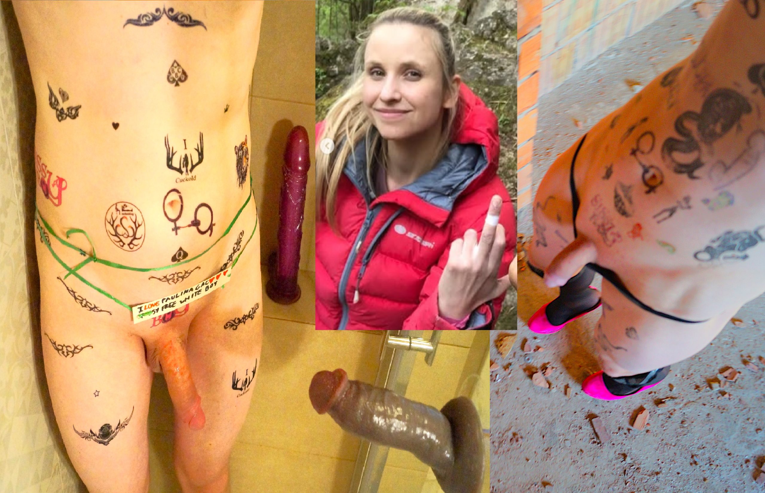 Lucie trains Damian’s hole for the BBC