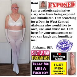 Exposed sissy