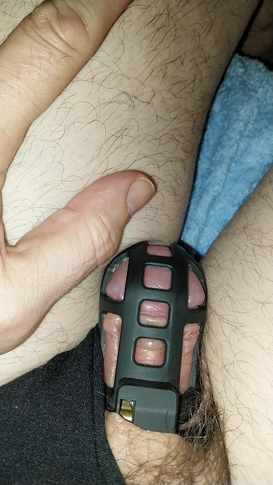 Very aroused submissive