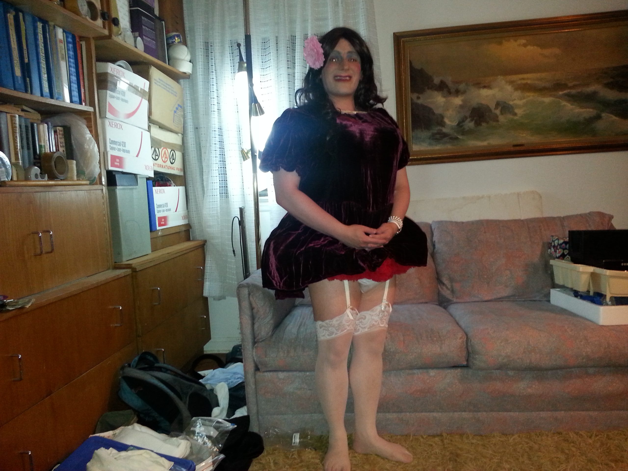 just a completely pathetic sissy. Please tell me how much I failed as a man
