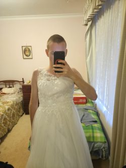 Caught wearing cousin’s dress without her knowledge