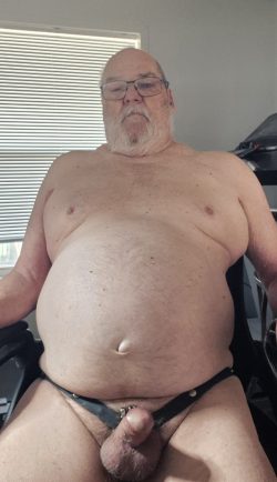 Poor Hubby locked again but for how long?