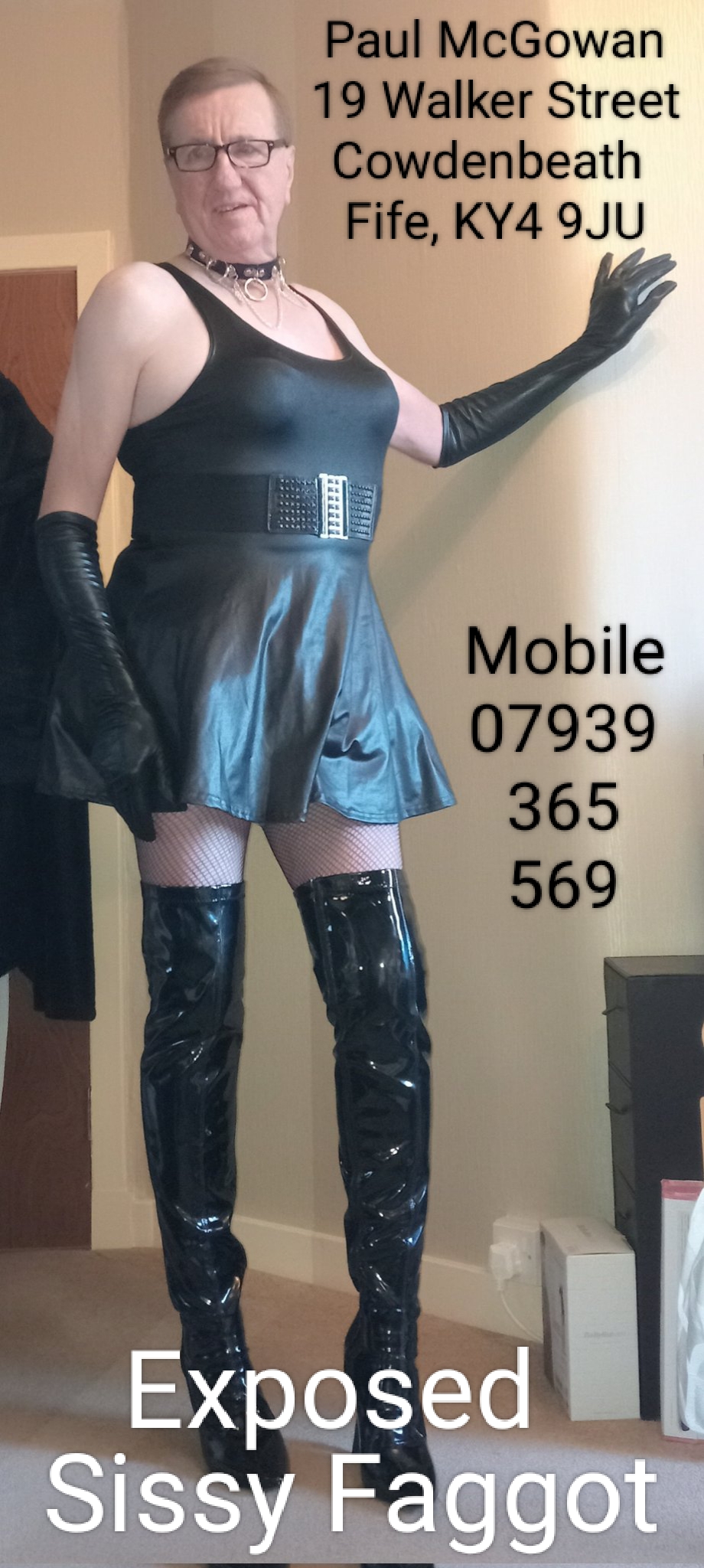 Sissy f*ggot Paul McGowan Exposed