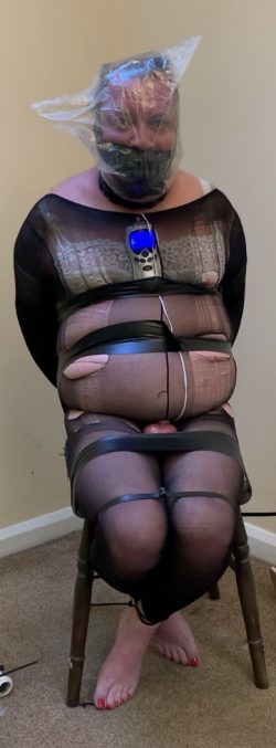 Taped zipped and bagged