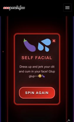 Sissy Self facial – nikkiswheelspin