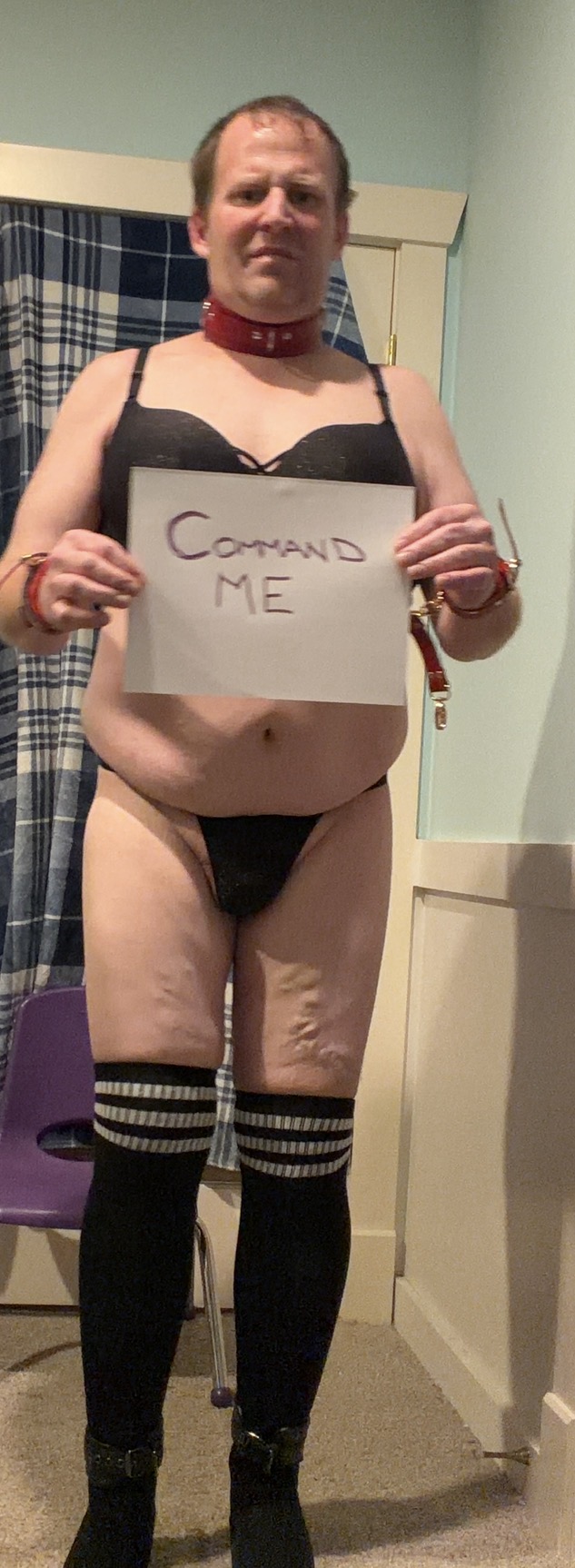 Sissy here to Serve and Obey