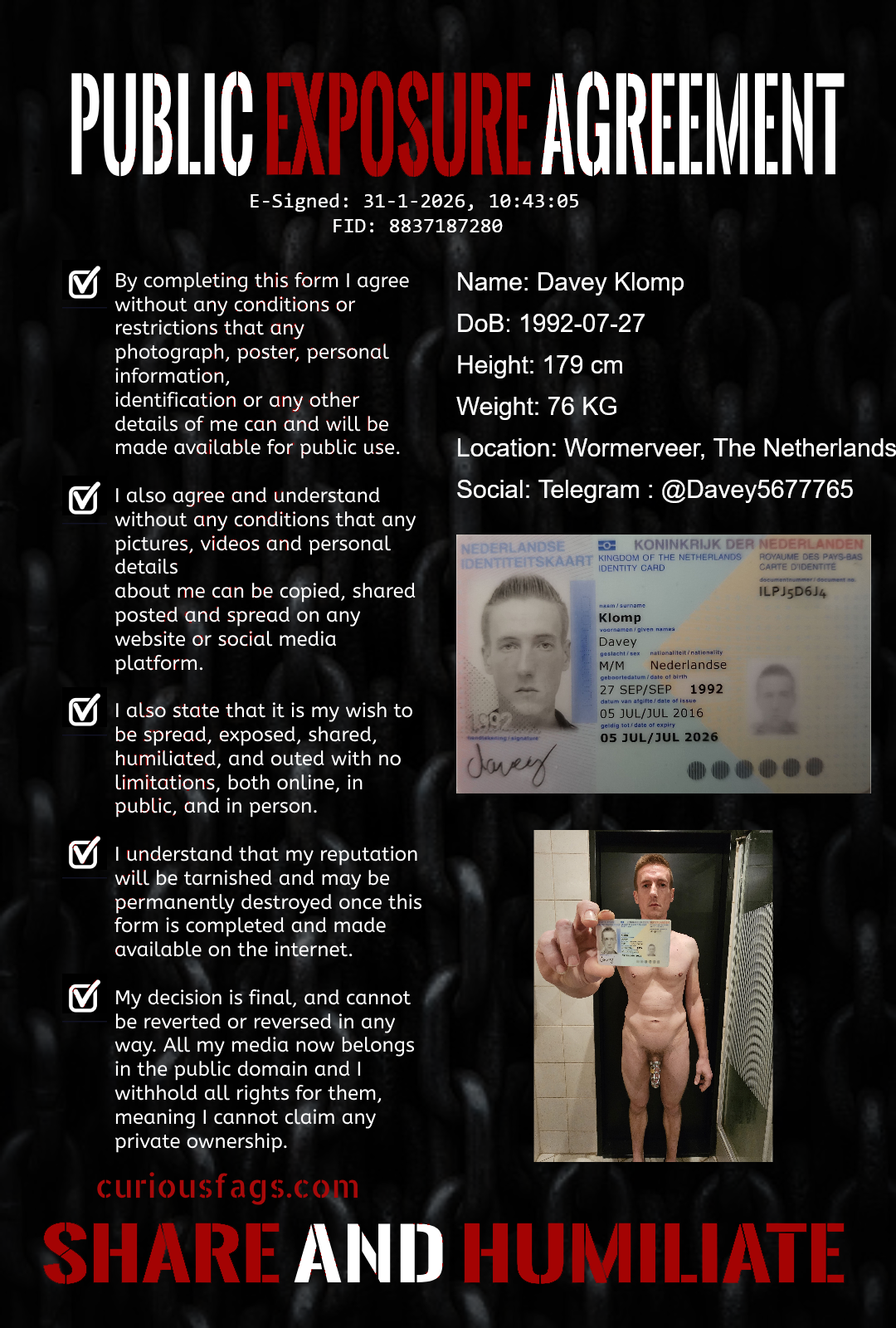 Quick risk full id and adress