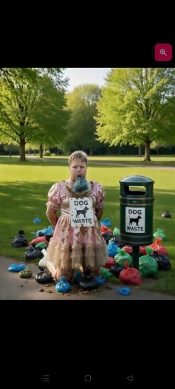 Dog shite eating filth deserves all the exposure she gets