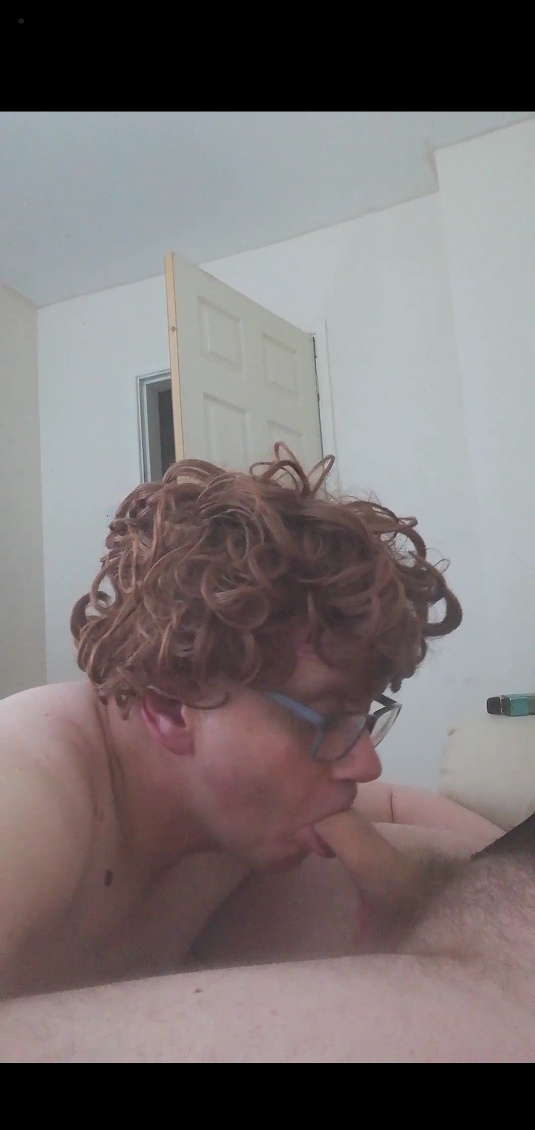 Cucumber and cock sucking