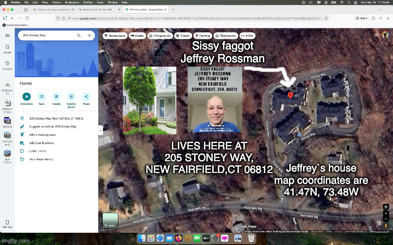 sissy f*ggot Jeffrey Rossman – Your Default Title