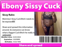 I crave f*ggot Exposure 🙏🏾