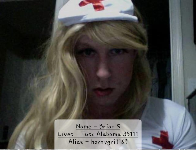 Pweeeease Share Sissy Brian S. from Tusc Alabama zip 35111 aka hornygri1169