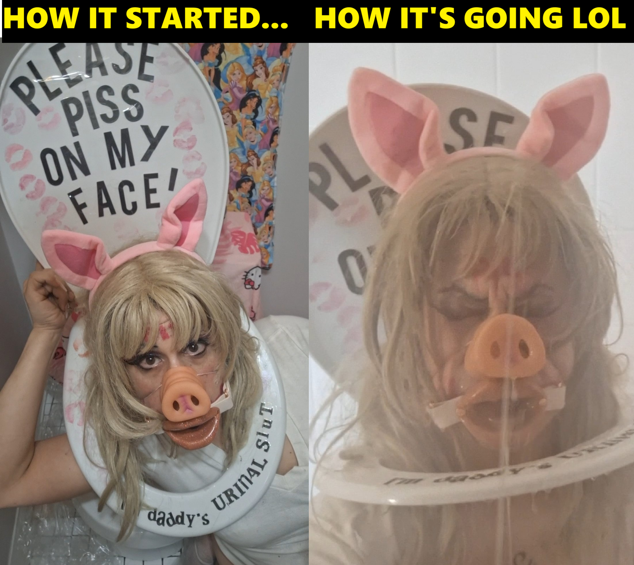 oink oink im a sissy piggy loser!