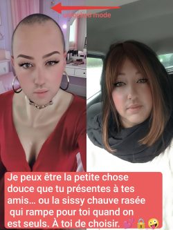 Sissy Vanessa – face exposed