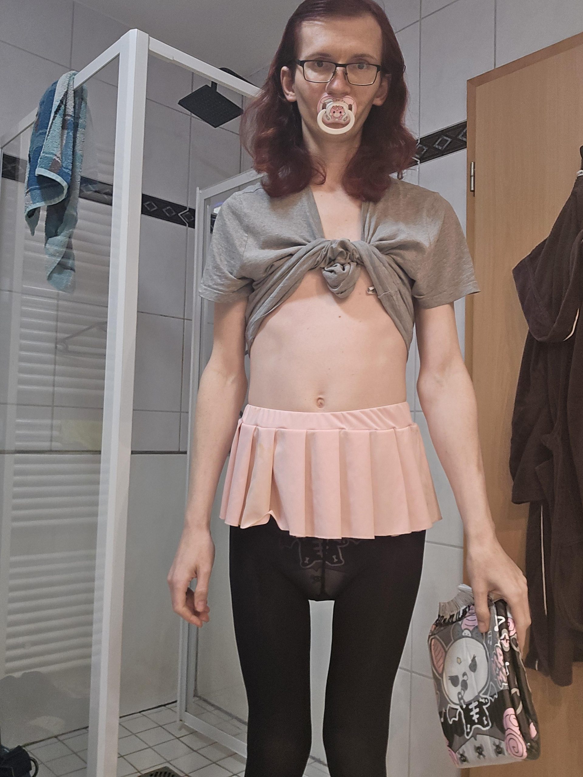 Diapered sissy Emily