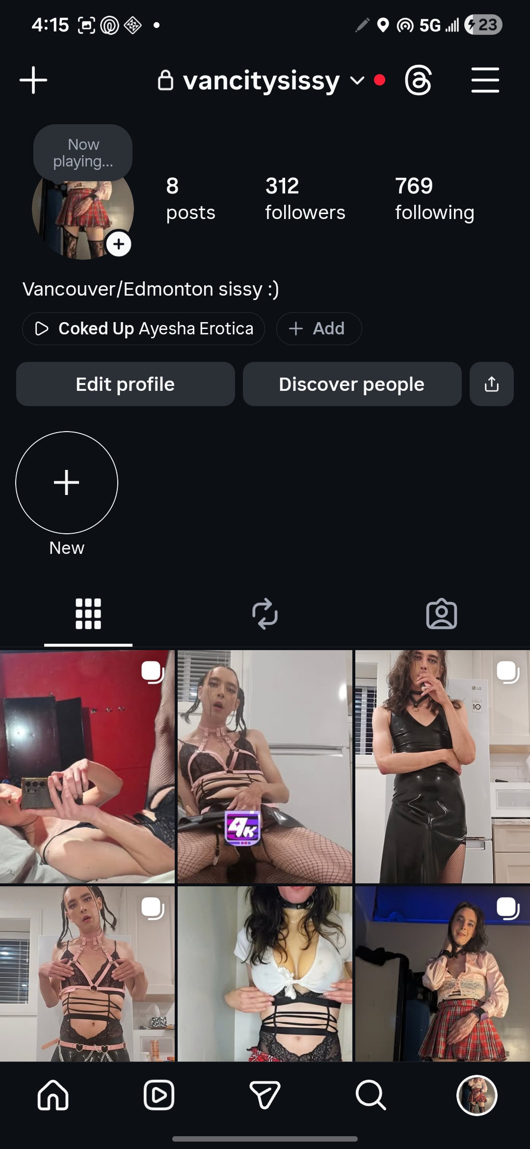 ~ Vancitysissy – My socials