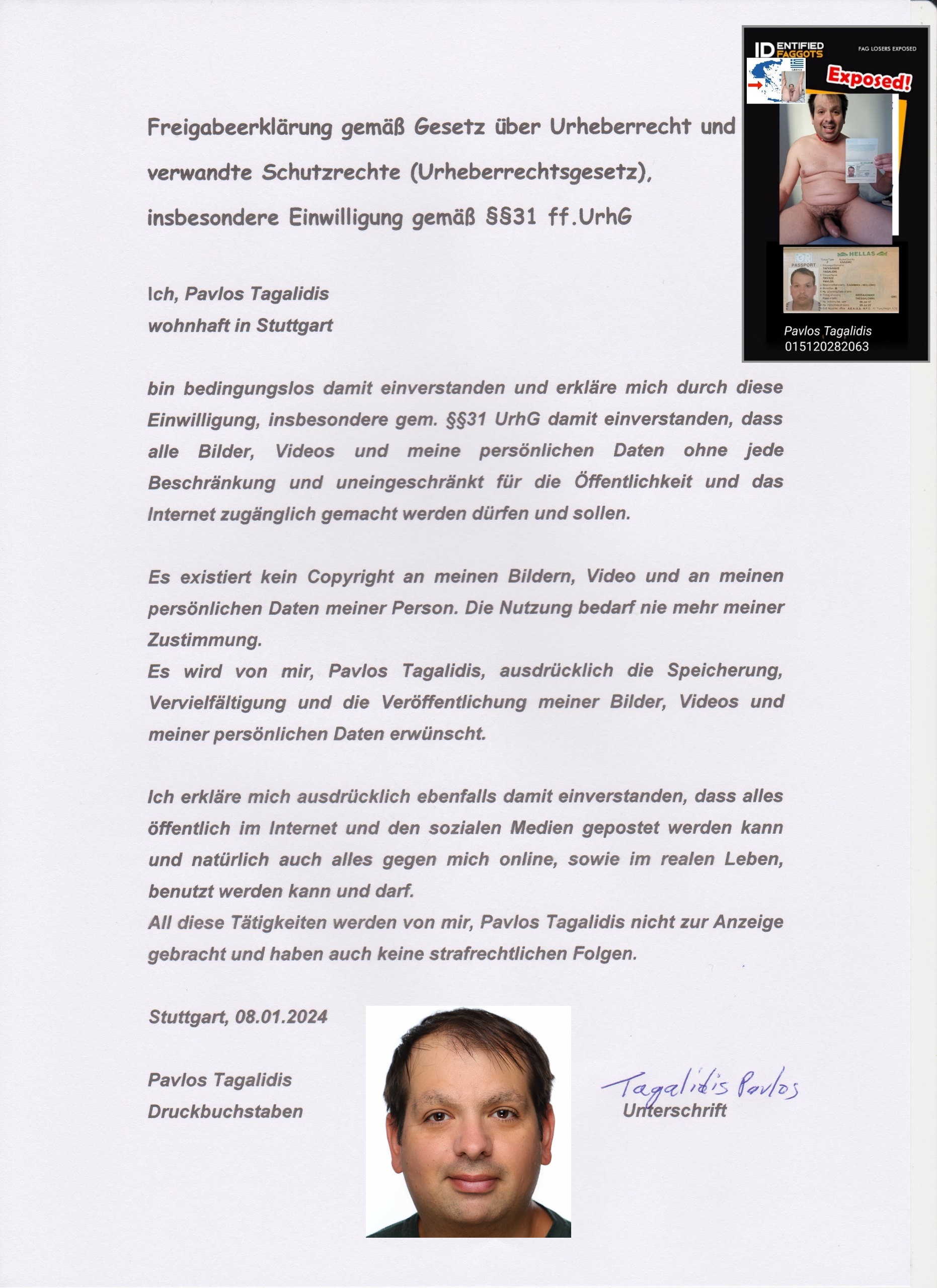 Pavlos die fotze aus stuttgart