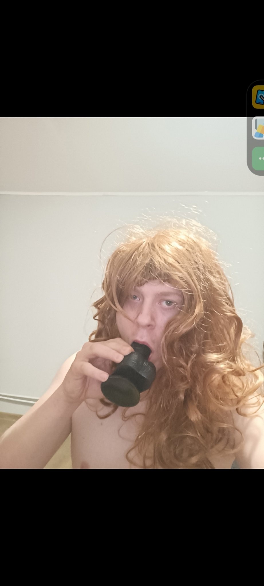 Blackmail this sissy wh*re