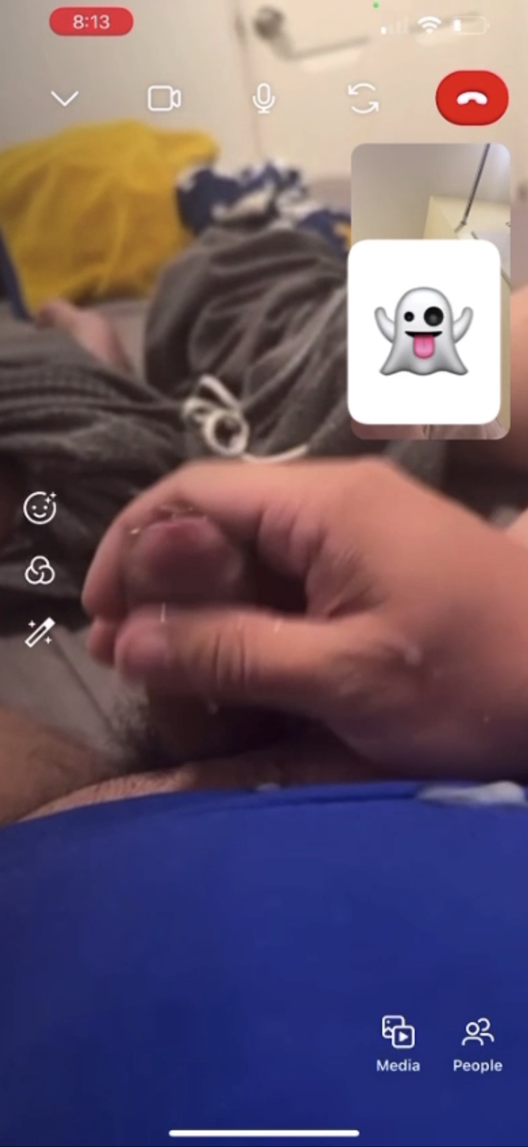 Paul Blase Tiny Cock caught on cam