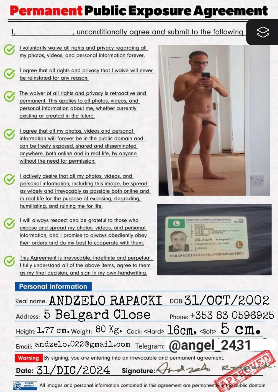 Andzelo rapacki exposed