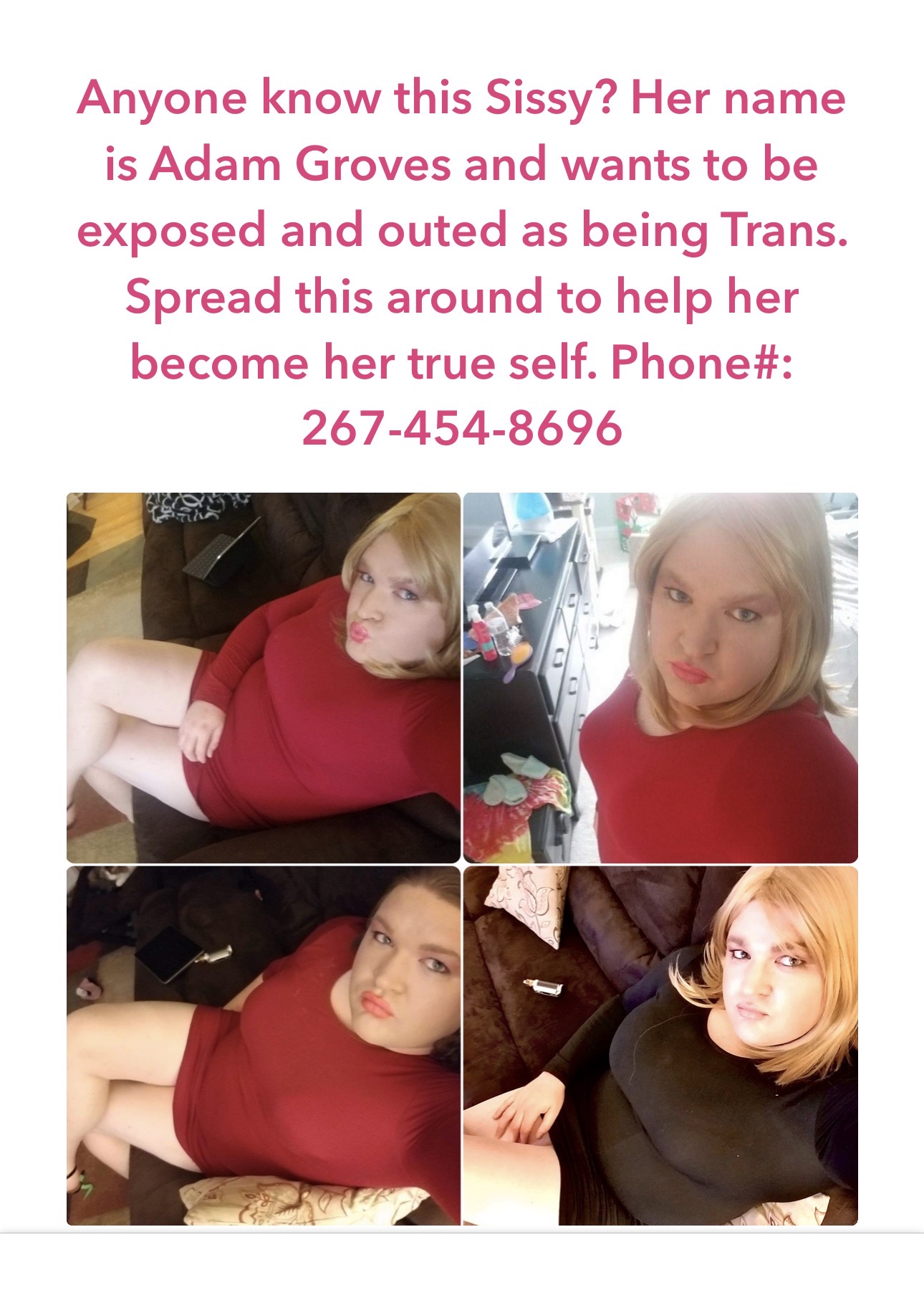 BBC Sissy Exposed to Mother!