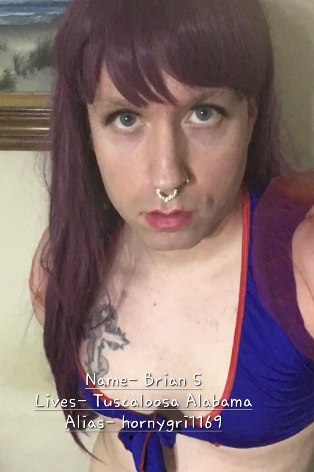 Take control of Sissy Brian S. from Tuscaloosa AL 35111 alias hornygri1169