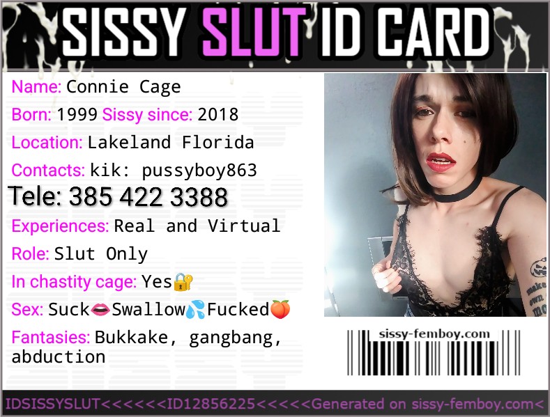 Sissy Connie Cage wants to be your favorite pornstar!
