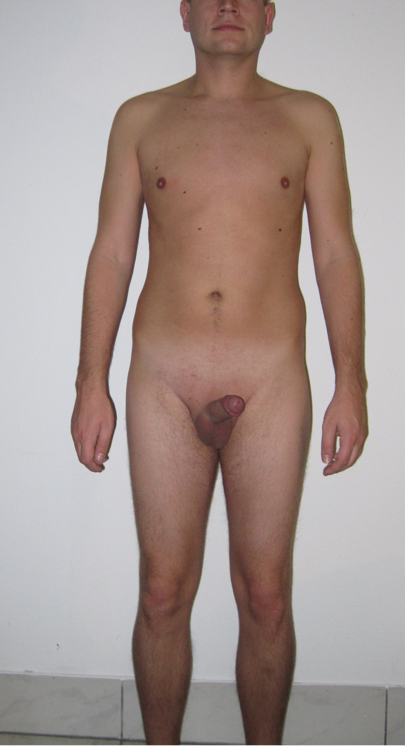 Nervous to show me naked here, German Boy