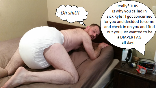 Kyle Blebjorn – Humiliating diapers & captions