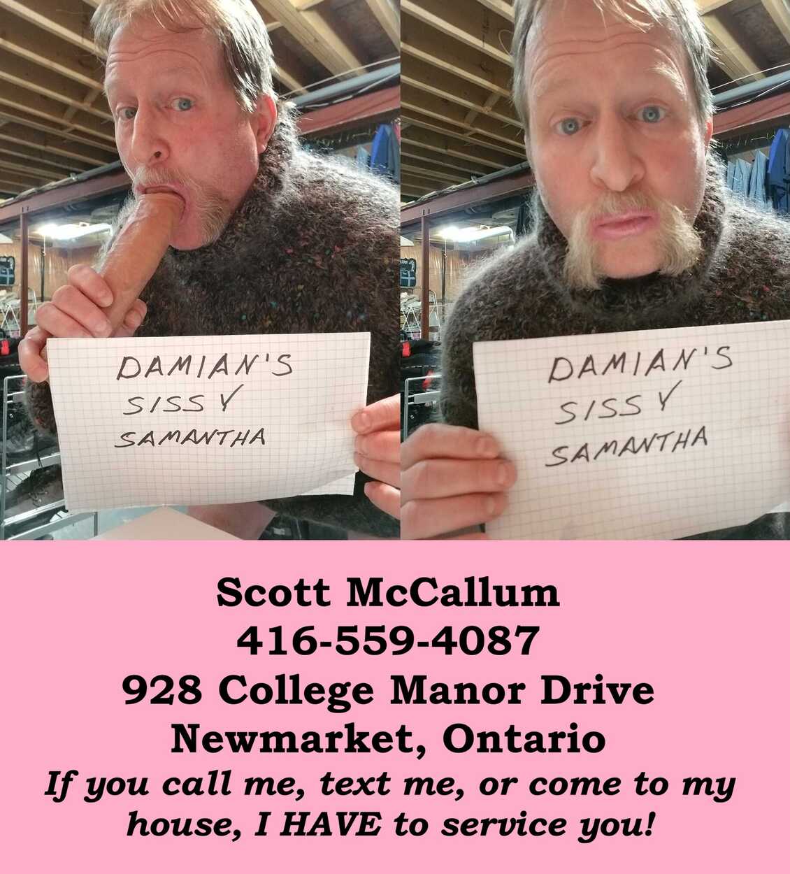 Scott/Samantha the Sissy