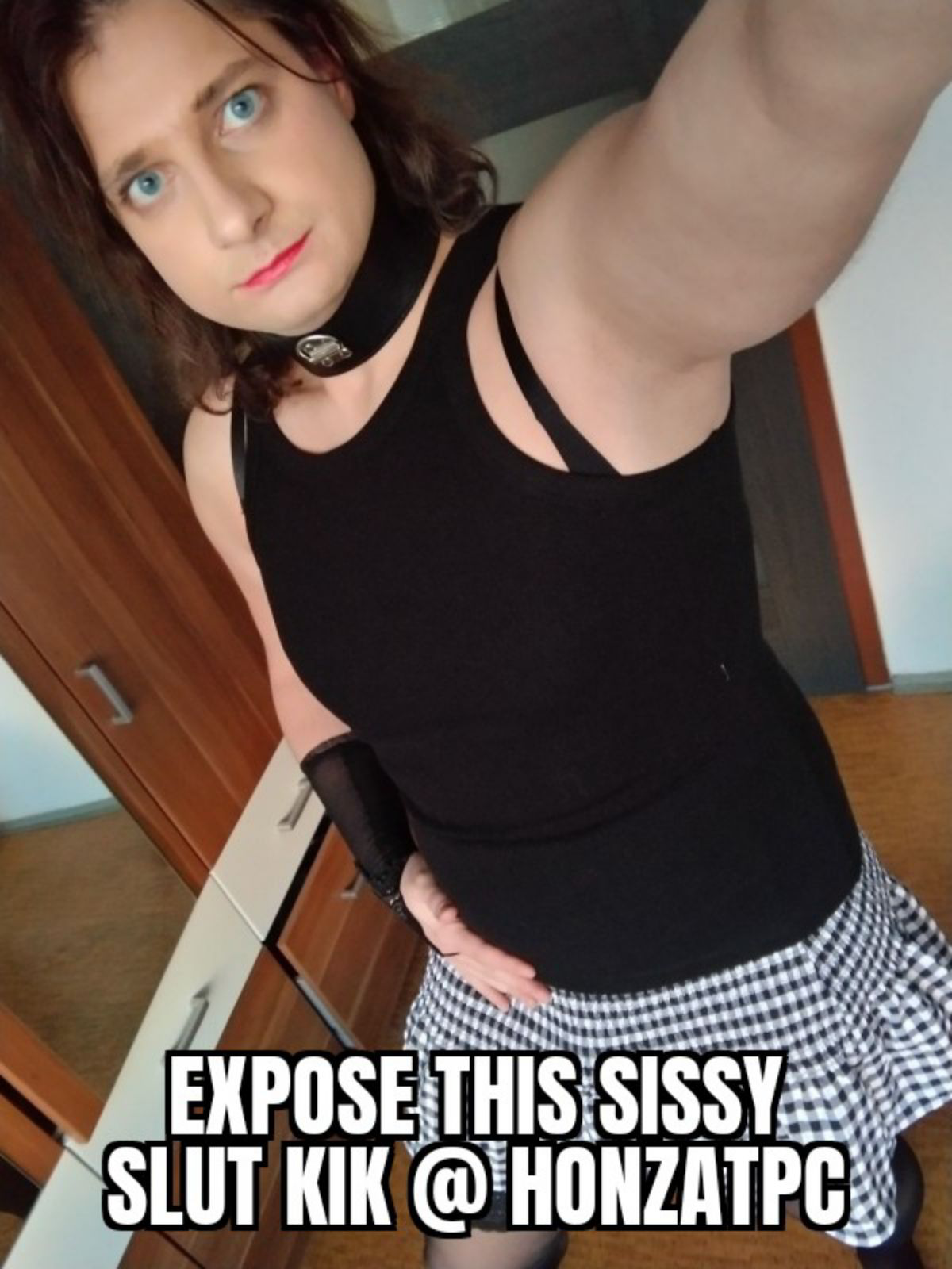 Czech closeted sissy exposed, kik honzatpc